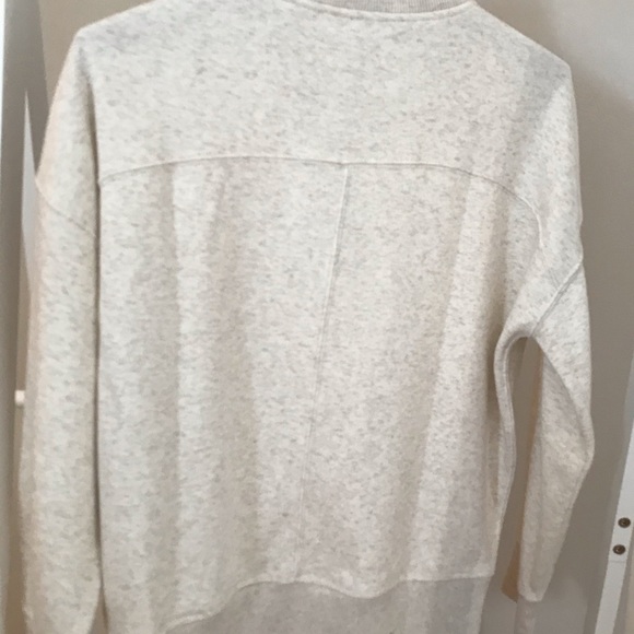 Athleta pullover oatmeal NEW XS - Picture 2 of 3